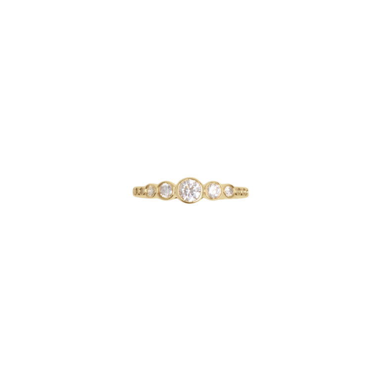 Orit ring - forgyldt