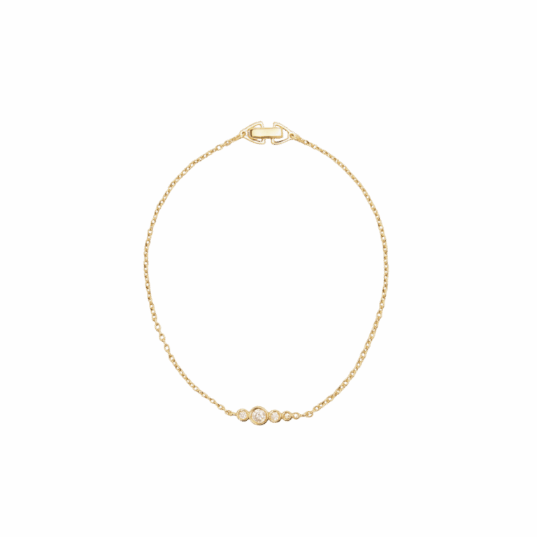 Ottilia armbånd - forgyldt