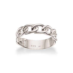 Panser Sterling Sølv Ring fra Scrouples 725462