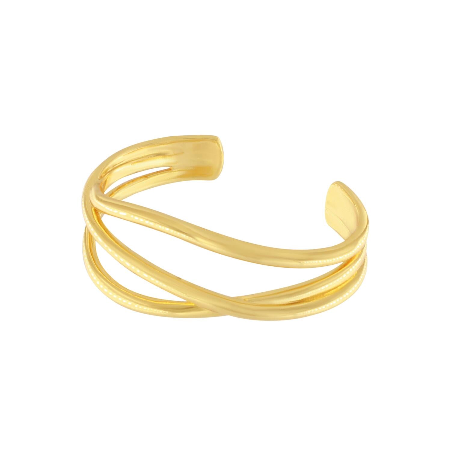 Passion 3 Streng armring - forgyldt