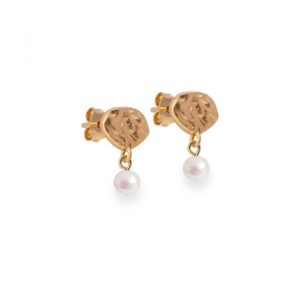 Pearl Drop Earring | Forgyldt Fra Enamel Copenhagen