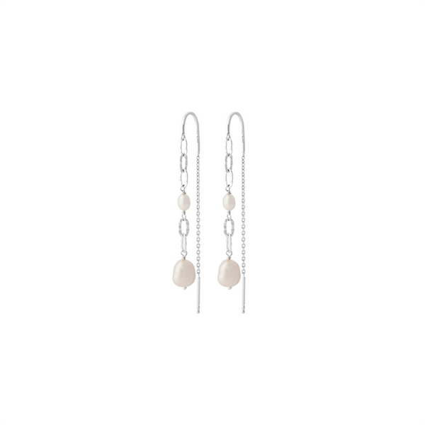 Pernille Corydon - Seaside øreringe i sølv m perler
