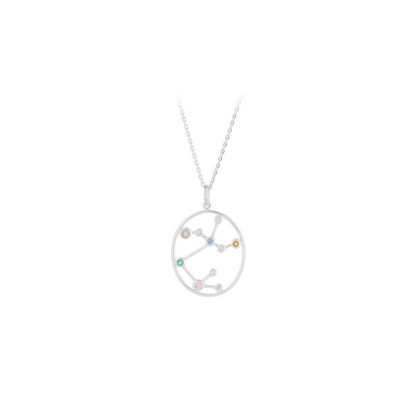 Pernille Corydon - Stjernetegn halskæde Sagittarius i sølv