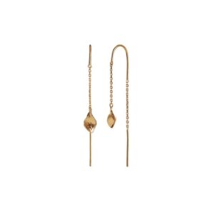 Petit Ile De L'amour Double Chain Earring | Forgyldt Fra Stine A