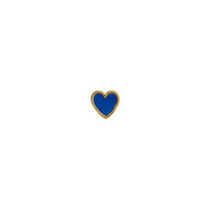 Petit Love Heart ørestikker - Cobalt Blue