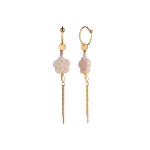 Pink Cherry Blossom Earring Fra Stine A