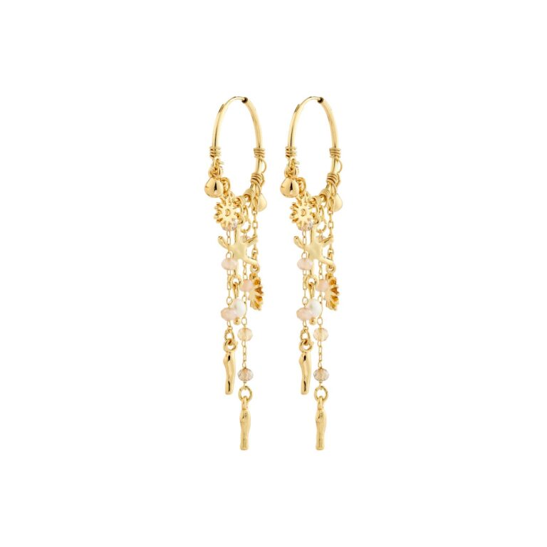 Prism hoops - forgyldt