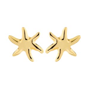 Prism ørestikker - forgyldt