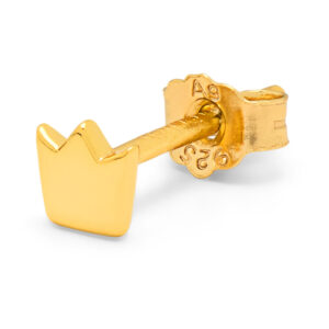 Queen ørestik - forgyldt