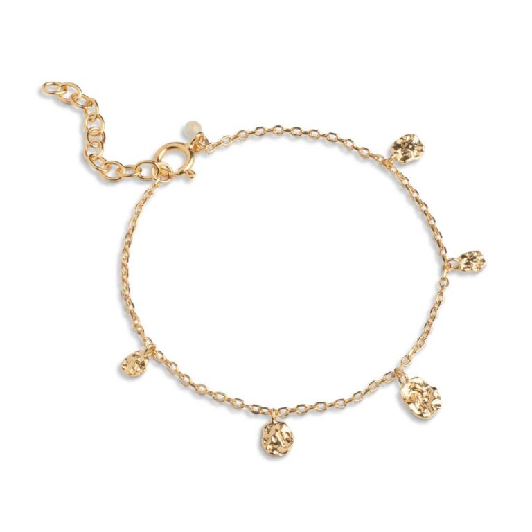 Refined Charms armbånd - forgyldt