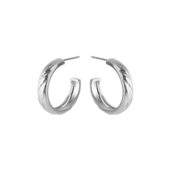 River hoops - sølv