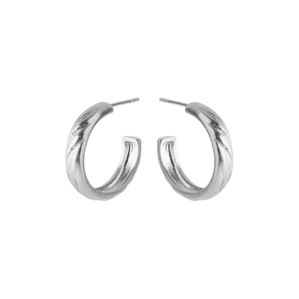 River hoops - sølv