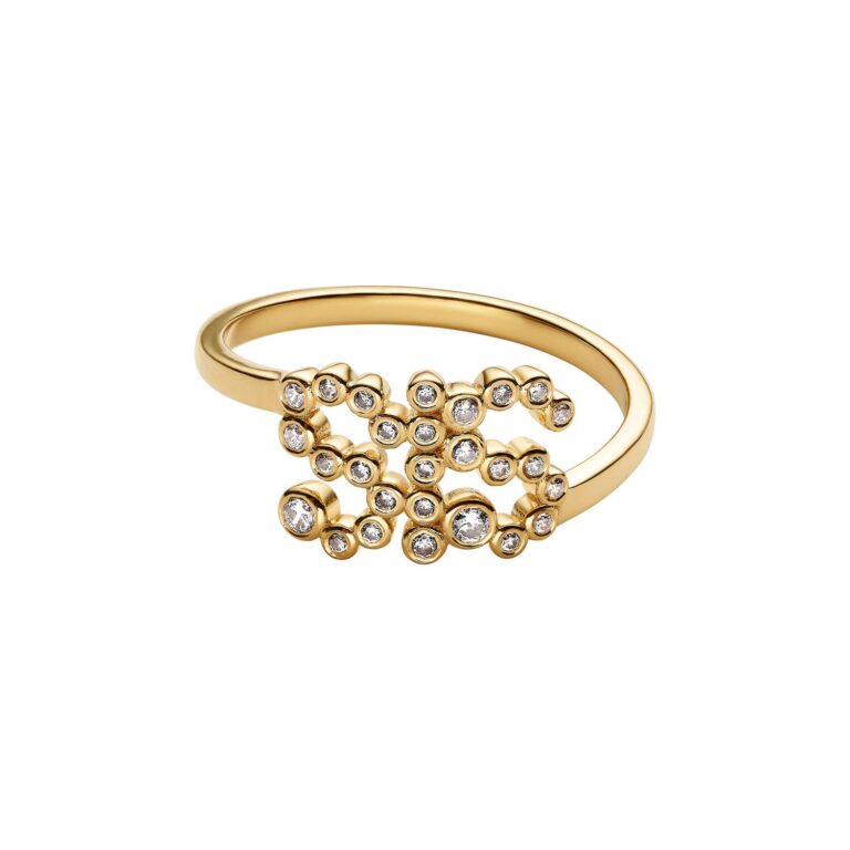 SIS Collet Ring - Forgyldt