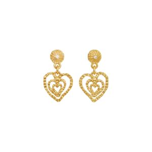 Sada ørestikker - forgyldt