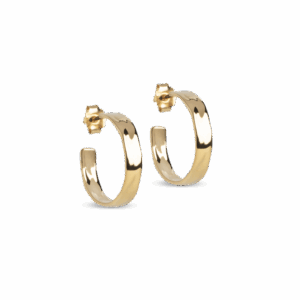 Sandra Narrow hoops - forgyldt
