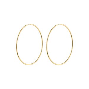 Sanne Large creoler - forgyldt