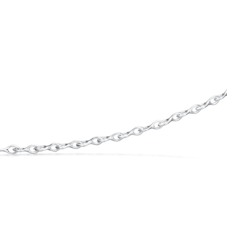 Scrouples Armbånd i sølv 18,5+2 cm