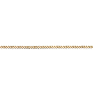 Scrouples Armbånd twisted 18,5 cm i 8 karat guld