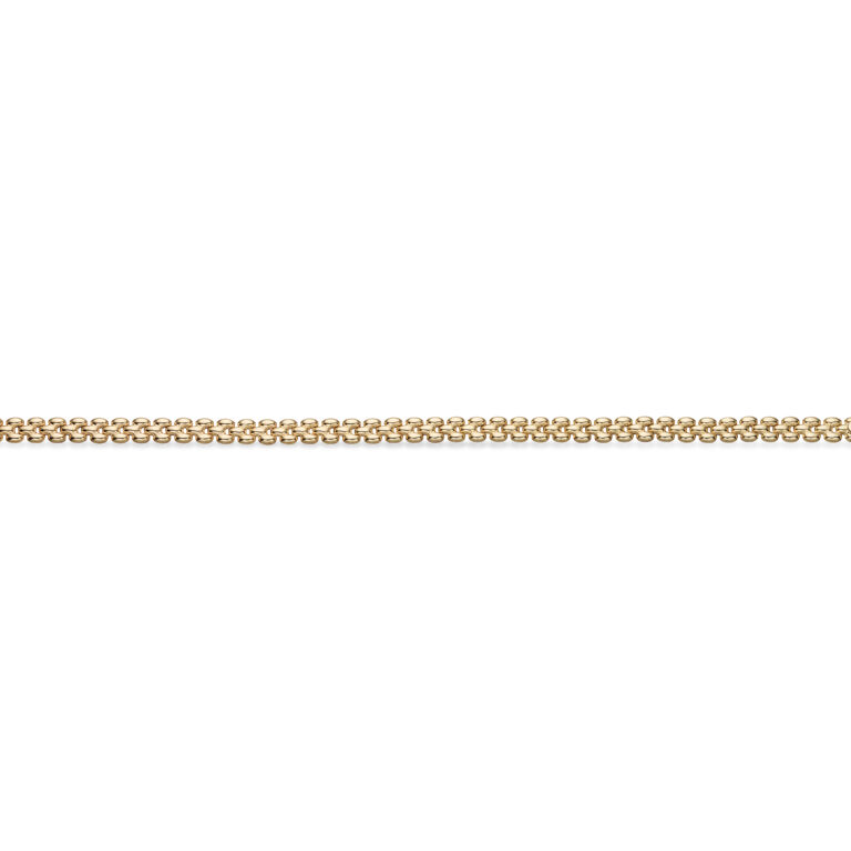 Scrouples Armbånd twisted 18,5 cm i 8 karat guld