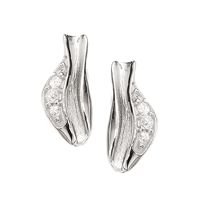 Scrouples Rhodineret Sølv Øreringe 147812