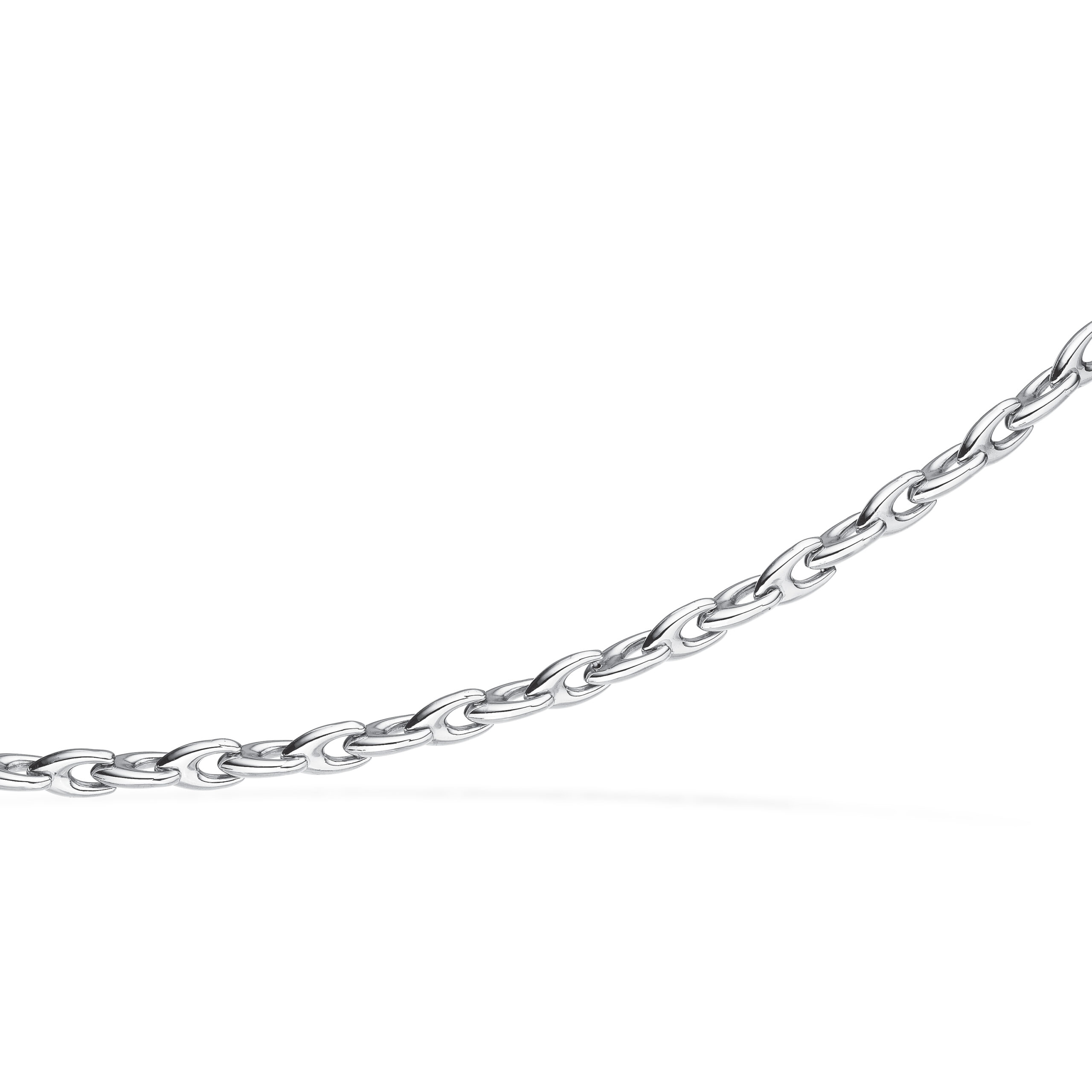 Scrouples armbånd i sølv 18+2cm
