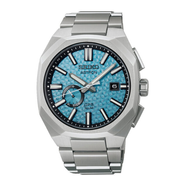 Seiko Astron GPS Solar herreur i titanium med blå skive - LIMITED EDITION