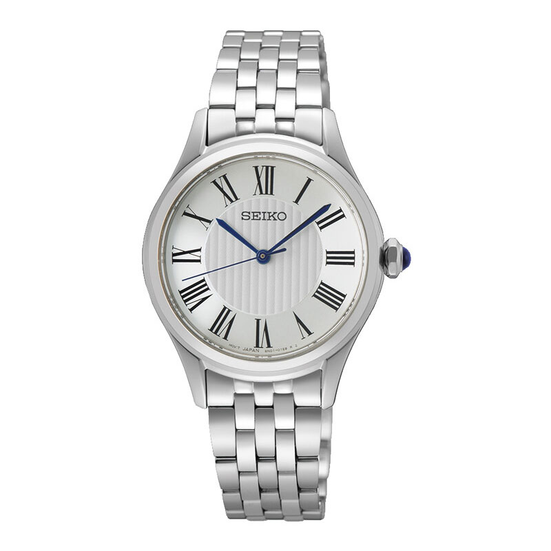 Seiko Conceptual Series dameur i stål med sølvfarvet skive - Ø30