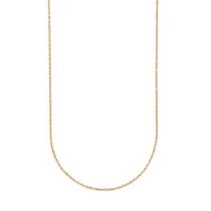 Siersbøl 9kt. guldkæde rund anker