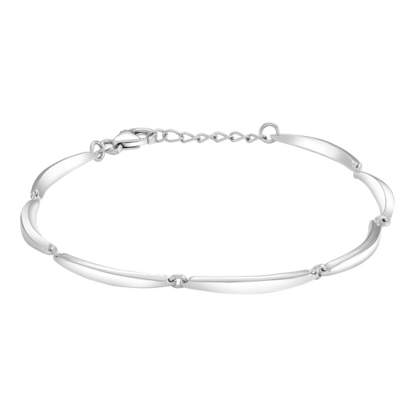 Siersbøl Banan armbånd sølv, 19 + 2 cm