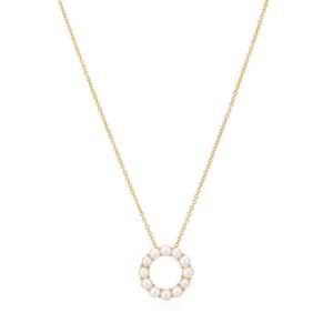 Sif Jakobs Biella halskæde i forgyldt med perler
