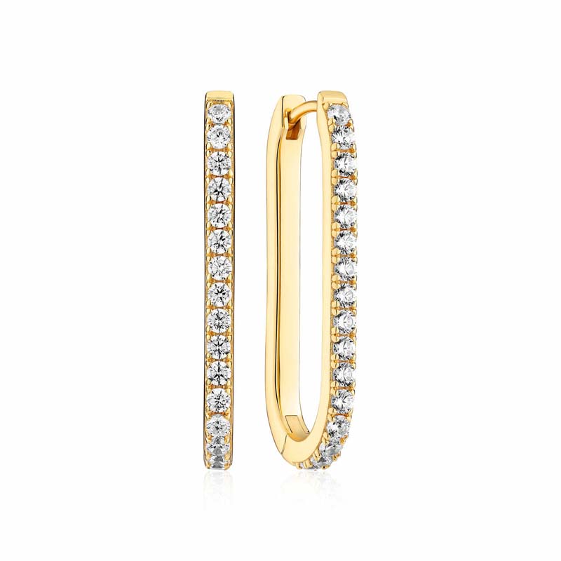 Sif Jakobs Capizzi Medio øreringe i forgyldt