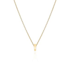 Sif Jakobs Lock Charm halskæde i forgyldt