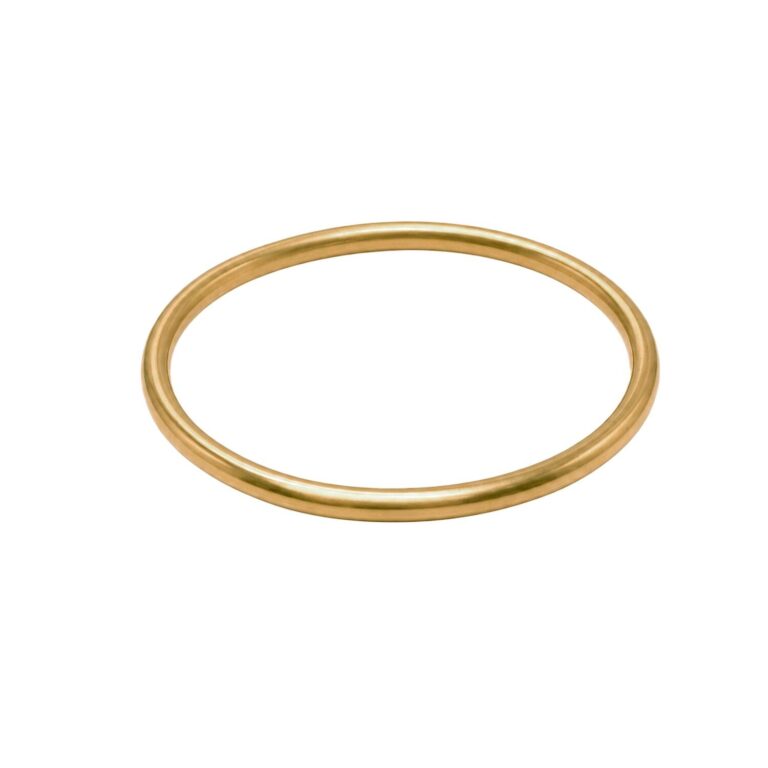 Simple armring - Forgyldt