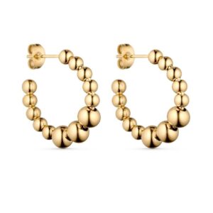 Smykkeli Copenhagen Øreringe - Emily - Gold Colour