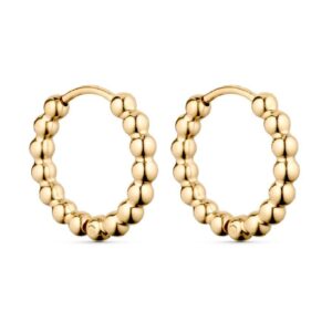 Smykkeli Copenhagen Øreringe - Emily Small - Gold Colour