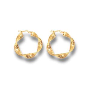 Smykkeli Copenhagen Øreringe - Rio - Gold Colour