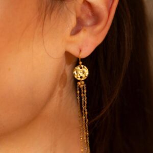 Smykkeli Copenhagen Øreringe - Stavanger - Gold Colour