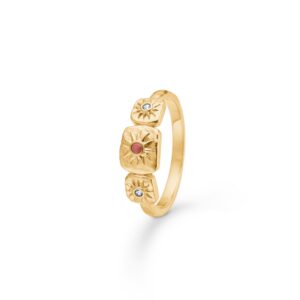 Solara ring - forgyldt