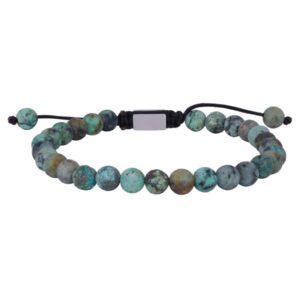 Son of Noa Herre armbånd med African Turquoise 19-25 cm.