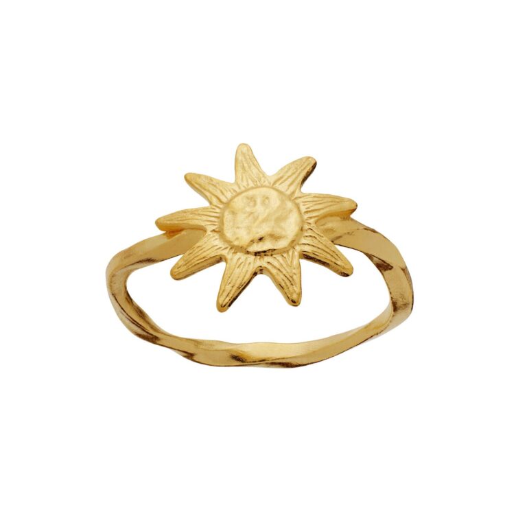 Sonja ring - forgyldt