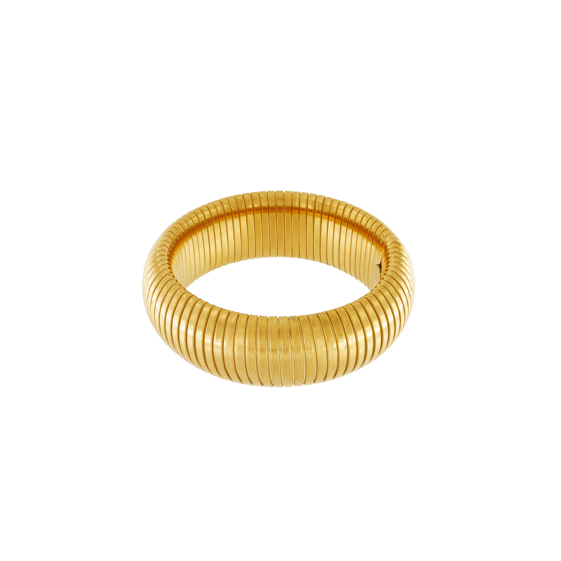 Statement armring, vandfast - forgyldt