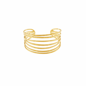 String Statement Cuff armring, vandfast - forgyldt