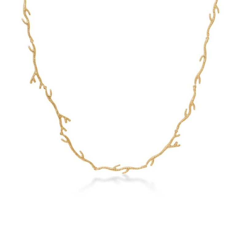 Studio Z Reef Essence halskæde i forgyldt