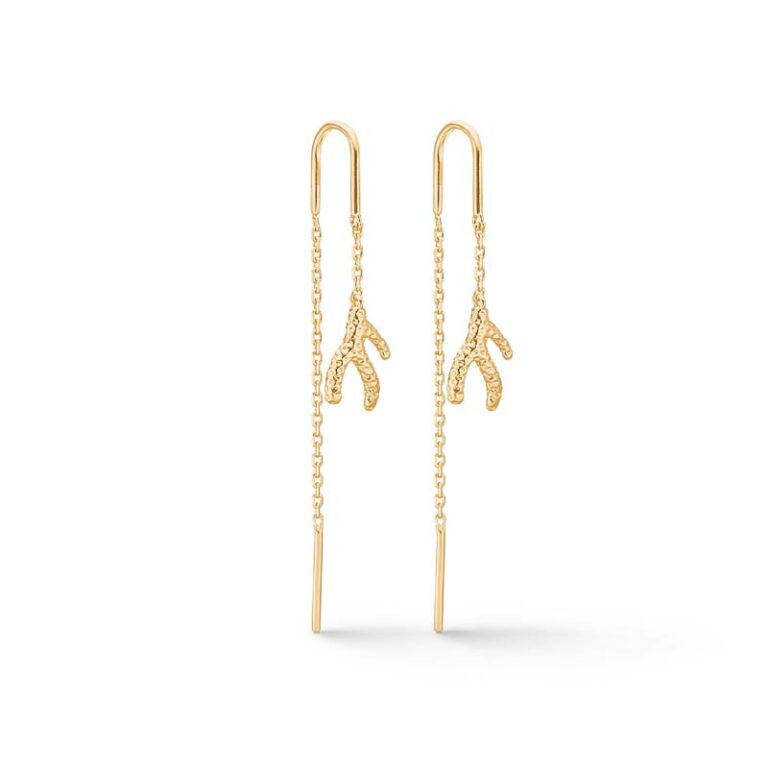 Studio Z Reef Essence øreringe i forgyldt