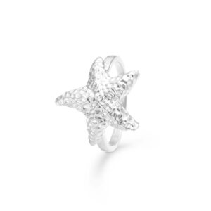 Studio Z Starfish Lustre ring i sølv