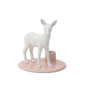 Sweet Stories Standing Fawn lysestage - rose