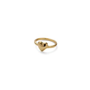 Sweetheart ring - forgyldt