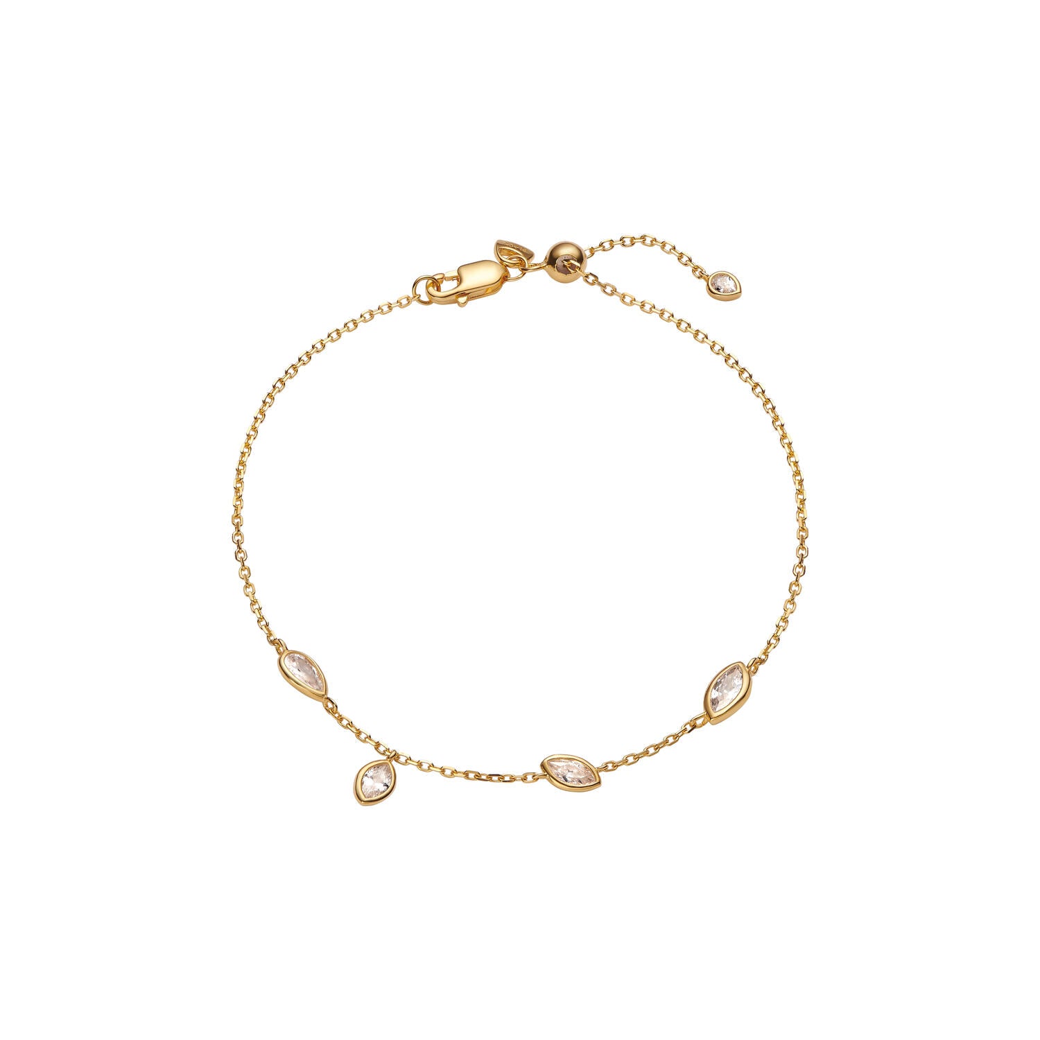 Swift 02 armbånd - forgyldt