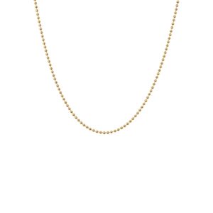 Textured Dots halskæde - forgyldt