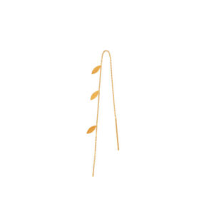 Three Leaves Earring 1 Stk. | Forgyldt Fra Stine A